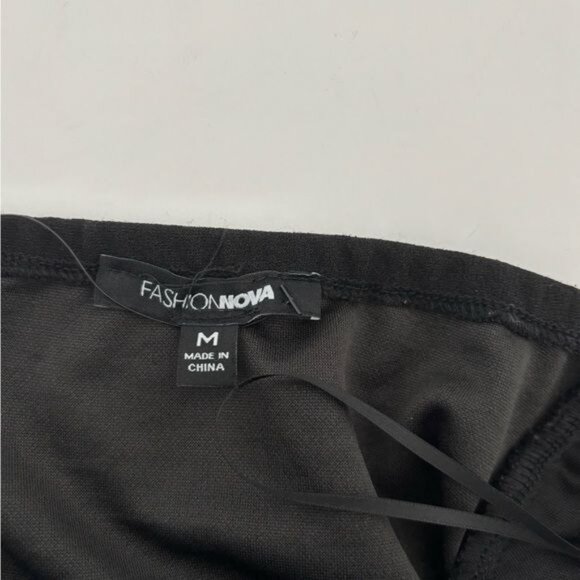 Strapless Gown Medium Lace Slit Flare Old Hollywood Glam Gothic Dark Feminine - Picture 10 of 12